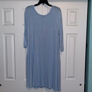 3 quarter sleeve dress